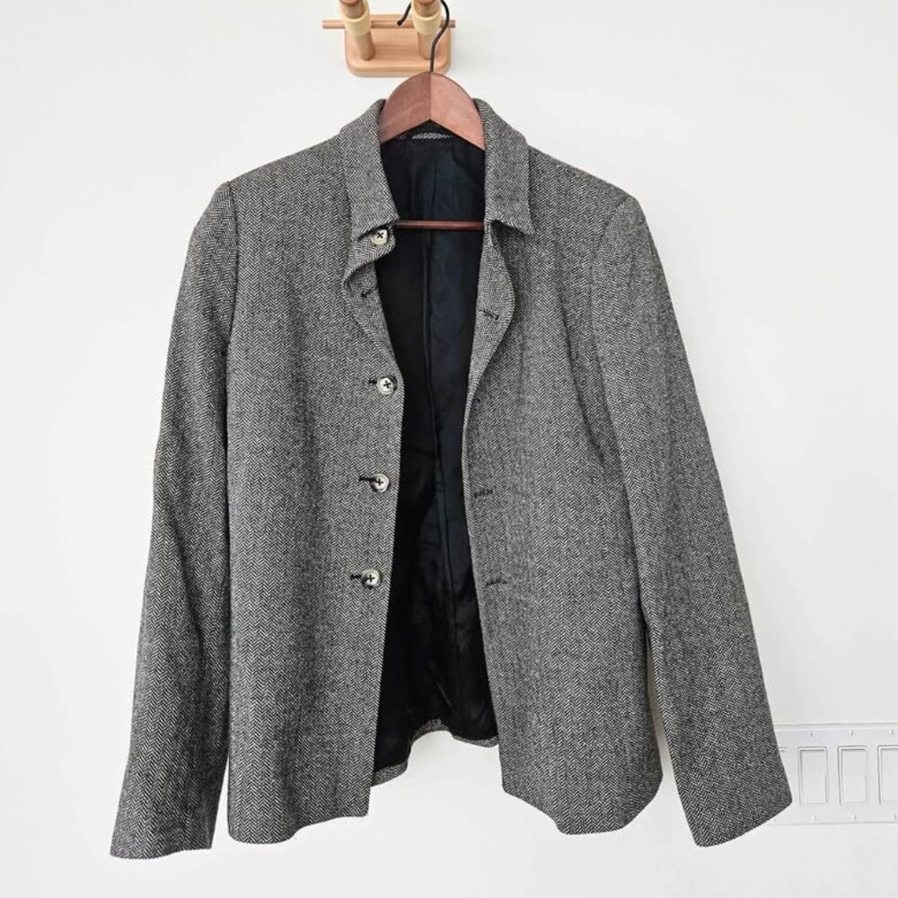 Vintage Tweed Herringbone sports jacket / Blazer